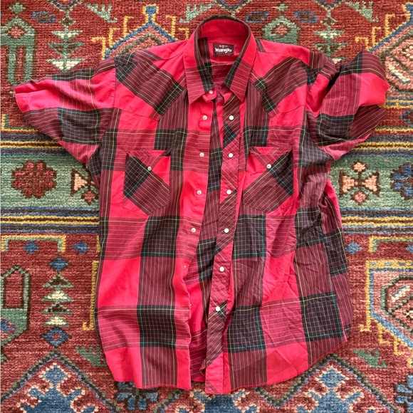 VINTAGE WRANGLER WESTERN - Picture 1 of 2